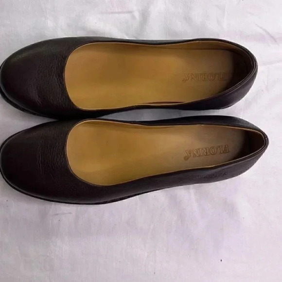 Florina handmade leather flats size 9 (39) NWOT - Picture 3 of 6